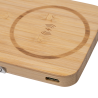 Batería externa de bambú Stamina YOKAS