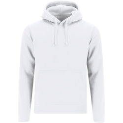 Sudadera con capucha de mujer Makito DRACO blanca