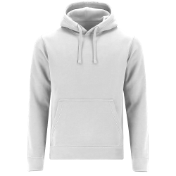 Sudadera con capucha tallas grandes Makito DRACO blanca