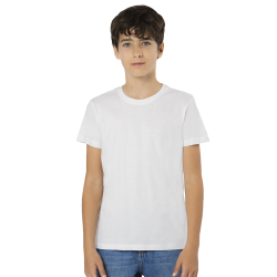 Camiseta infantil Makito EPIKA blanca
