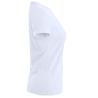 Camiseta de mujer tallas grandes Makito EPIKA blanca