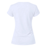 Camiseta de mujer tallas grandes Makito EPIKA blanca