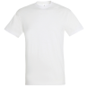 Camiseta blanca para casales impresa a 1 tinta