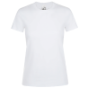 Camiseta blanca de mujer para casales impresa a 1 tinta