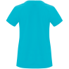 Camiseta técnica de mujer para casales colores oscuros impresa a 1 tinta