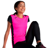 Camiseta bicolor de mujer running Joma RECORD II