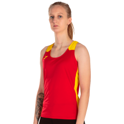 Camiseta de mujer running de tirantes Joma RECORD II