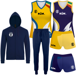 Pack opcional femení Club Volei Barberà