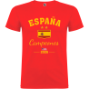 Camiseta infantil Campeones Mundial
