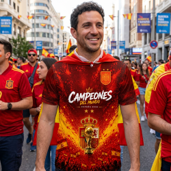 Camiseta Campeones Mundial 2026