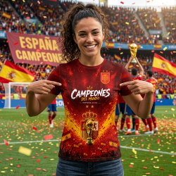 Camiseta de mujer Campeones Mundial 2026