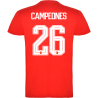 Camiseta Campeones del Mundo