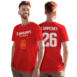 Camiseta Campeones del Mundo