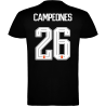 Camiseta infantil Campeones del Mundo
