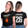 Camiseta de mujer Campeones del Mundo