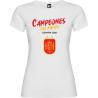 Camiseta de mujer Campeones del Mundo