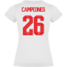 Camiseta de mujer Campeones del Mundo