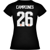 Camiseta de mujer Campeones del Mundo