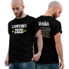 Camiseta España Campeona