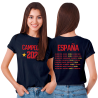 Camiseta de mujer España Campeona