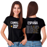Camiseta de mujer España Campeona