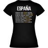 Camiseta de mujer España Campeona