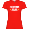 Camiseta de mujer España Campeona