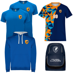 Pack opcional masculí Benvinguda Veterans Local + Motxilla