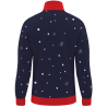 Jersey navideño con cremallera Ho Ho Ho