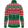 Jersey infantil navideño con cremallera Bastones de Caramelo