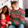 Jersey navideño tallas grandes Bastones de Caramelo