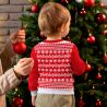 Jersey infantil navideño Feliz Navidad personalizado