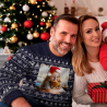 Jersey navideño tallas grandes Renos personalizado
