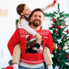 Jersey navideño Feliz Navidad personalizado