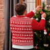 Jersey navideño tallas grandes Feliz Navidad personalizado
