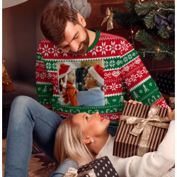 Jersey navideño tallas grandes Bastones de Caramelo personalizado