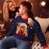 Jersey navideño tallas grandes Ho Ho Ho personalizado