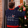 Jersey navideño tallas grandes Ho Ho Ho personalizado