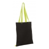 Bolsa de tela bicolor personalizada