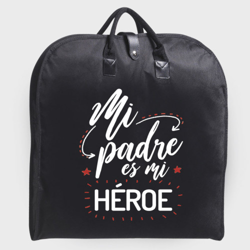 Funda para Trajes Día del Padre: mi padre es mi héroe Funda para Trajes Día del Padre: mi padre es mi héroe
