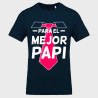 Camiseta Día del Padre: feliz para el mejor papi