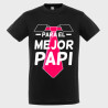 Camiseta Día del Padre: feliz para el mejor papi