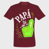 Camiseta Día del Padre: papa tú eres el número 1