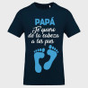 Camiseta Día del Padre: te quiero de la cabeza a lo pies