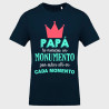 Camiseta Día del Padre: te mereces un monumento