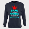 Sudadera día del Padre: papa te mereces un monumento