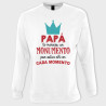 Sudadera día del Padre: papa te mereces un monumento