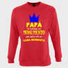 Sudadera día del Padre: papa te mereces un monumento