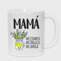 Taza Día de la Madre: Mamá feliz día