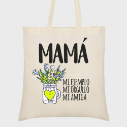 Bolsa tela Día de la Madre: La mejor madre del mundo